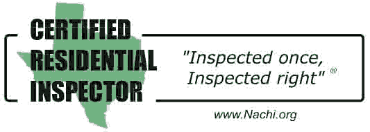 Houston Home Inspector Certified Residential Inspector
